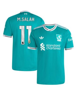 Men's Mohamed Salah Green Liverpool 2025/26 Third Authentic Player Jersey