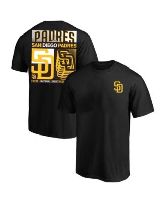 Men's Profile Black San Diego Padres Big & Tall Two-Sided Graphic T-Shirt