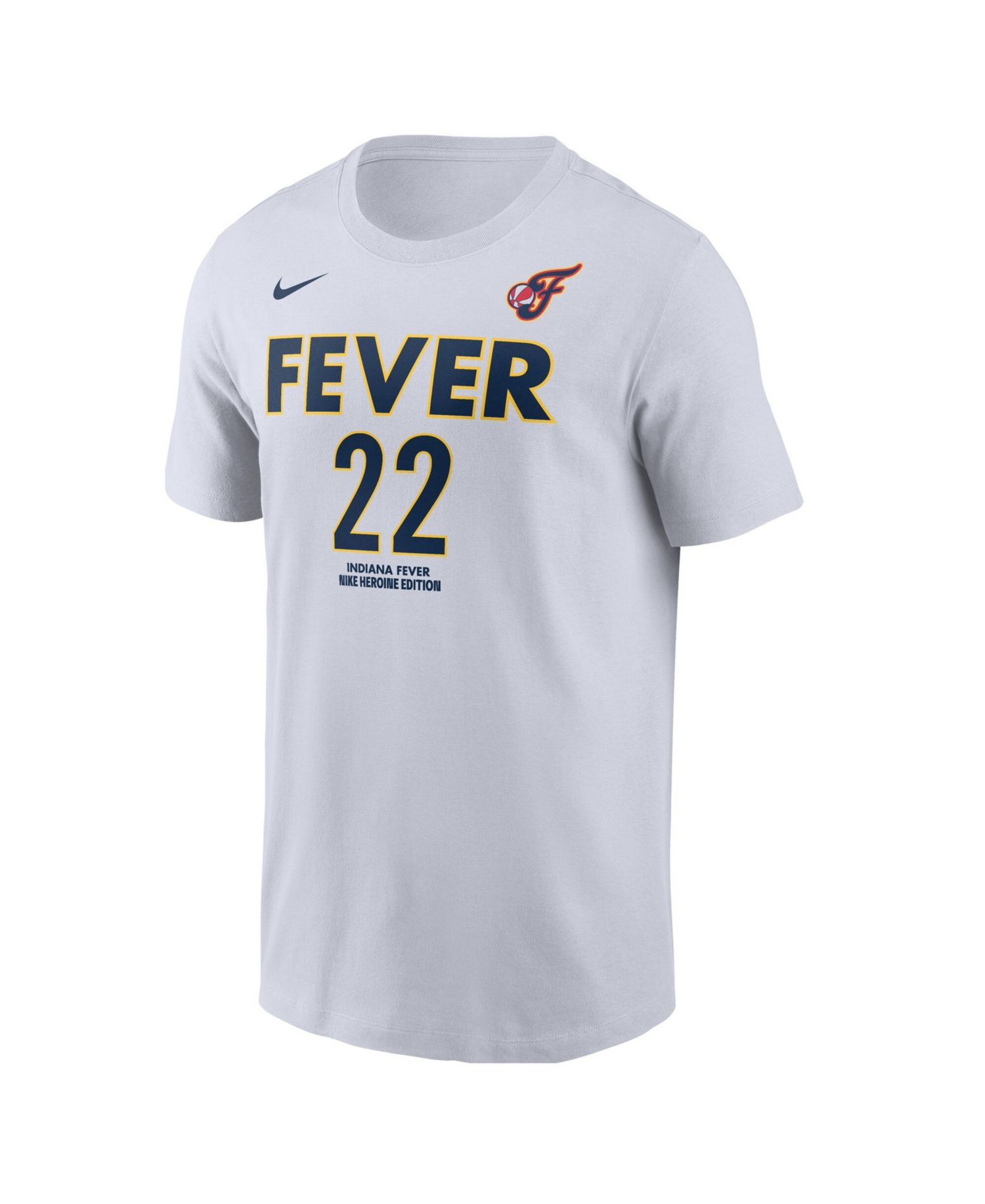 Men's Caitlin Clark White Indiana Fever Name & Number Heroine Edition T-Shirt