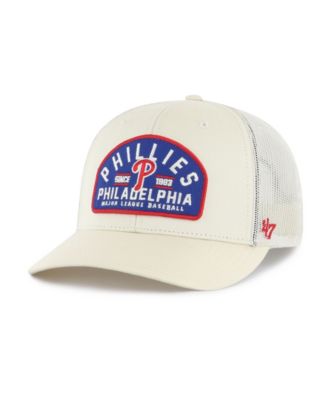Men's Cream Philadelphia Phillies Leland Adjustable Trucker Hat