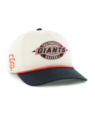 Men's Natural/Black San Francisco Giants Frame Out Hitch Adjustable Hat