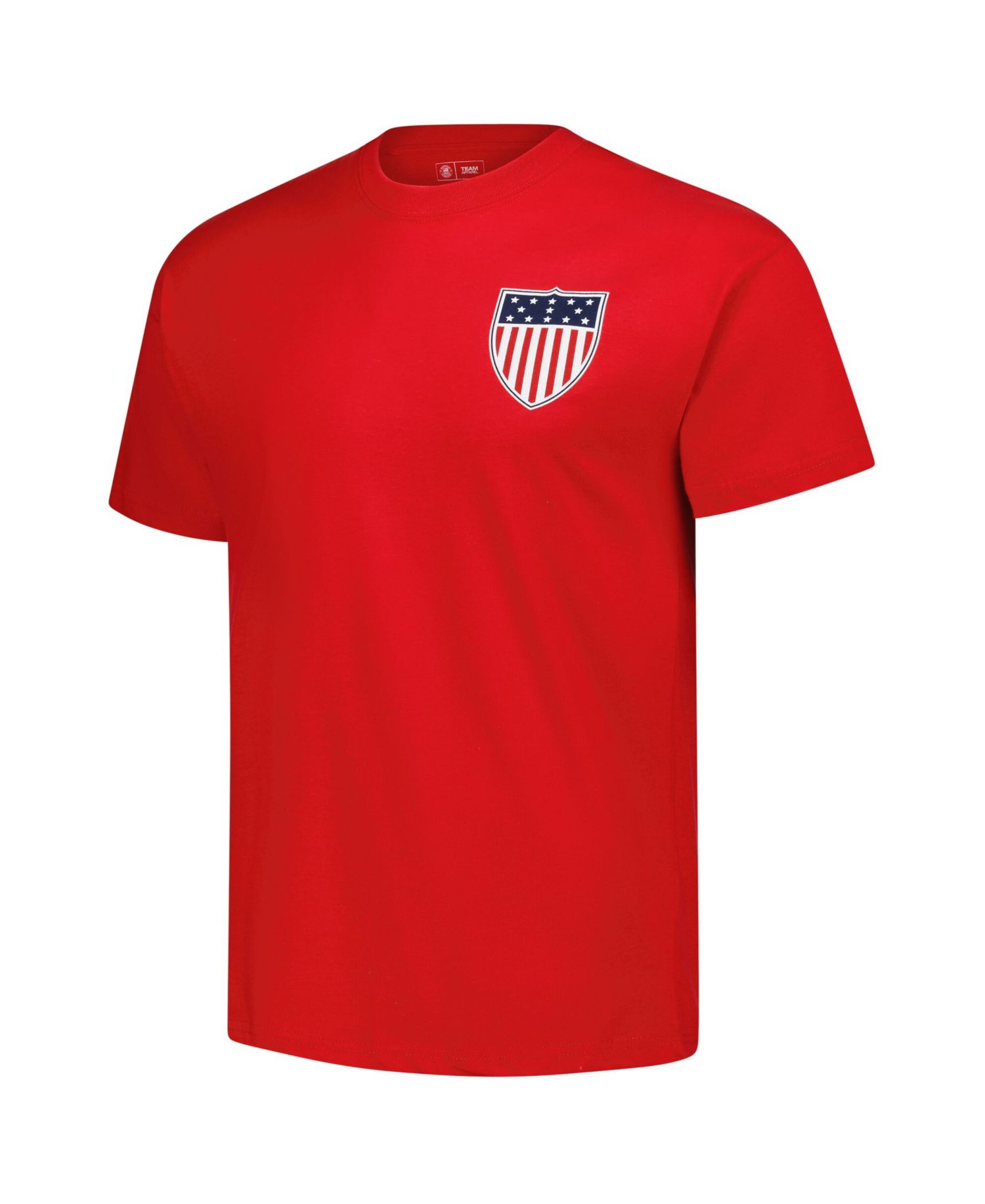 Men's Red Team USA Patriot Crewneck T-Shirt