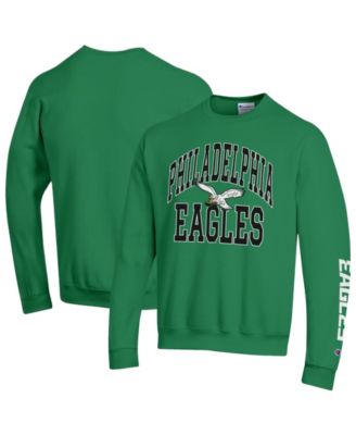 Men's Kelly Green Philadelphia Eagles Power Blend Fleece Sweatshirt