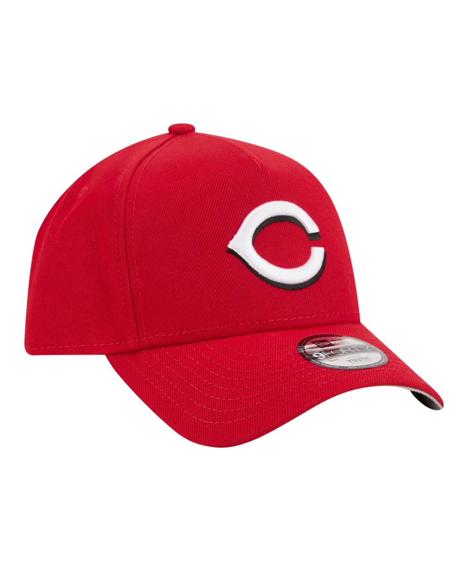 Big Boys and Girls Red Cincinnati Reds 9FORTY A-Frame Adjustable Hat