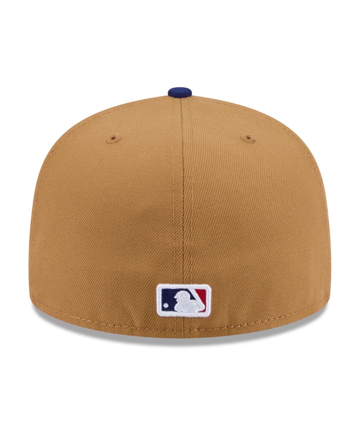 Men's Tan Los Angeles Dodgers Fruit Sticker 59FIFTY Fitted Hat