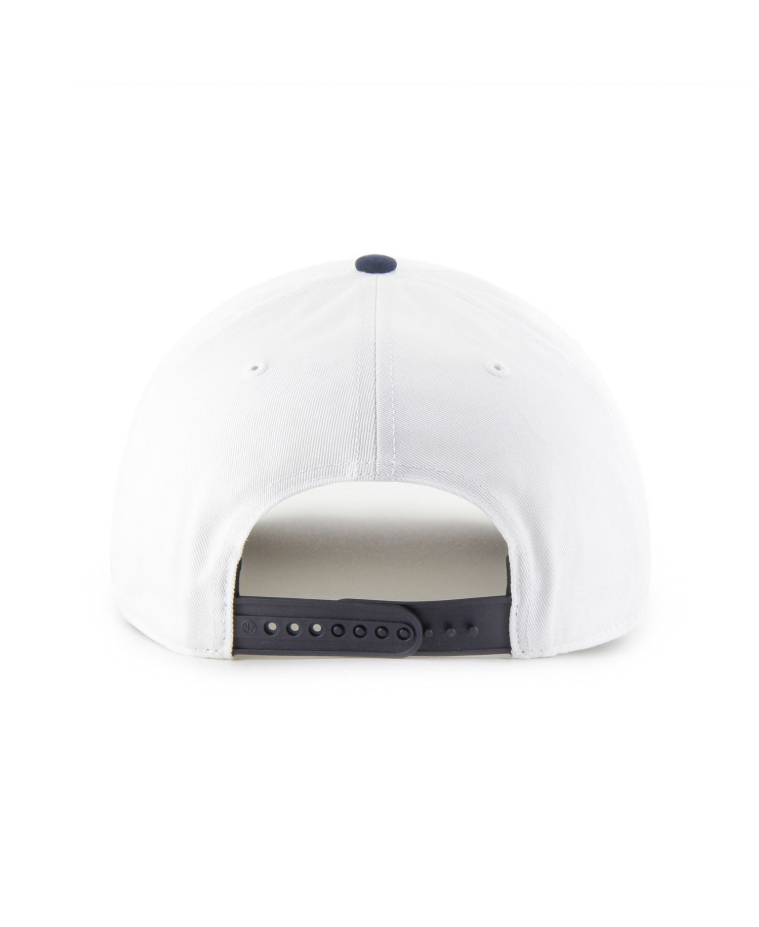 Men's White/Navy Cleveland Guardians Americana Eagle Hitch Adjustable Hat