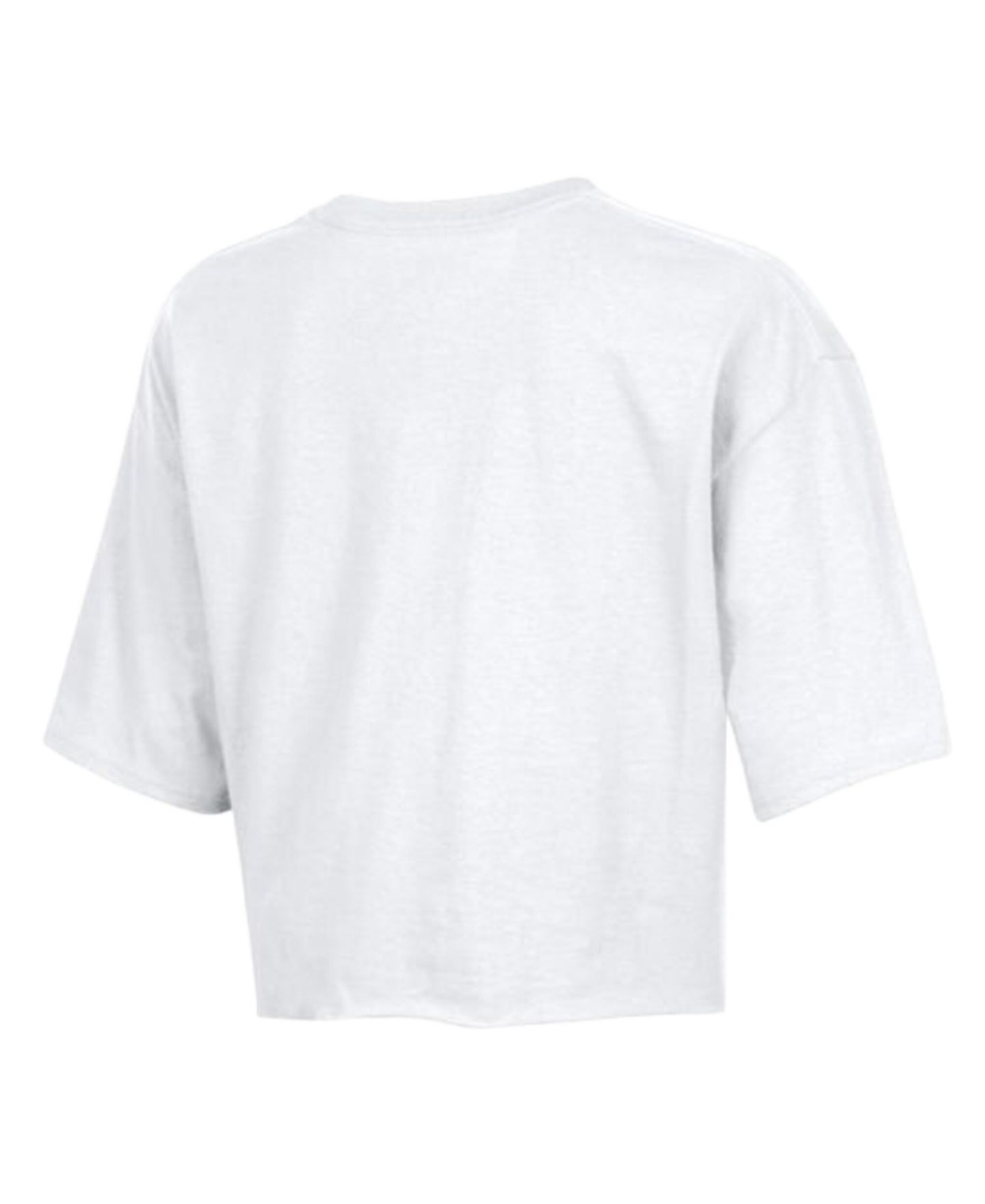 Женская футболка Champion White Los Angeles Dodgers Boyfriend Cropped Americana — фото 3