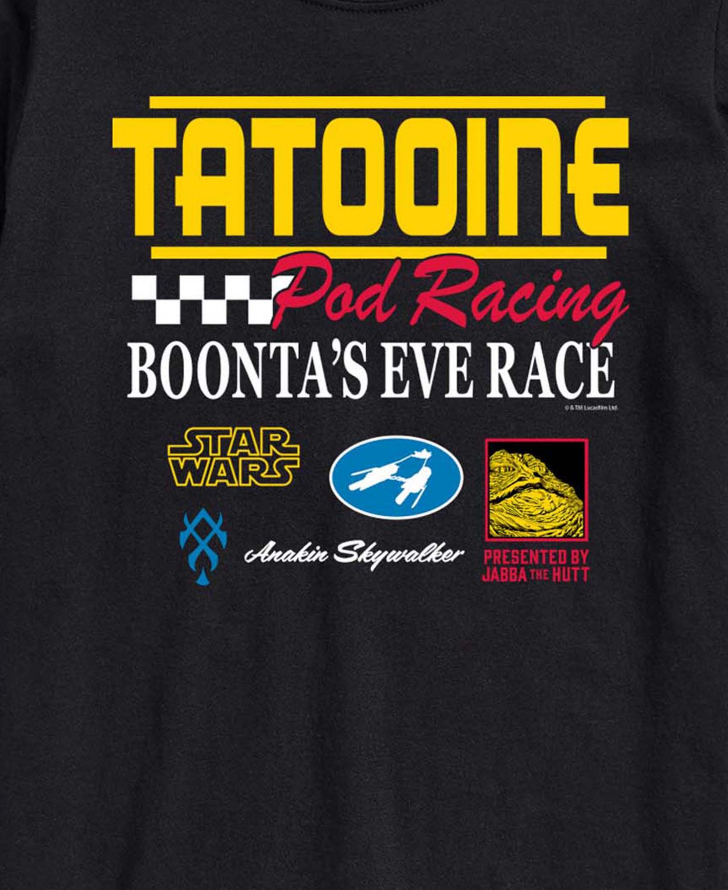 Men's Star Wars Pod Racing Tatooine Graphic T-Shirt