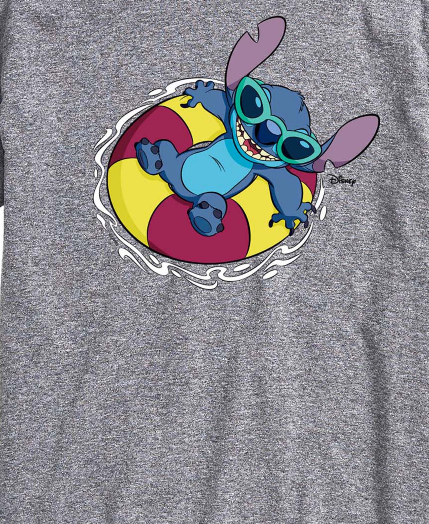 Men's Lilo and Stitch Tube Floaty Graphic T-Shirt