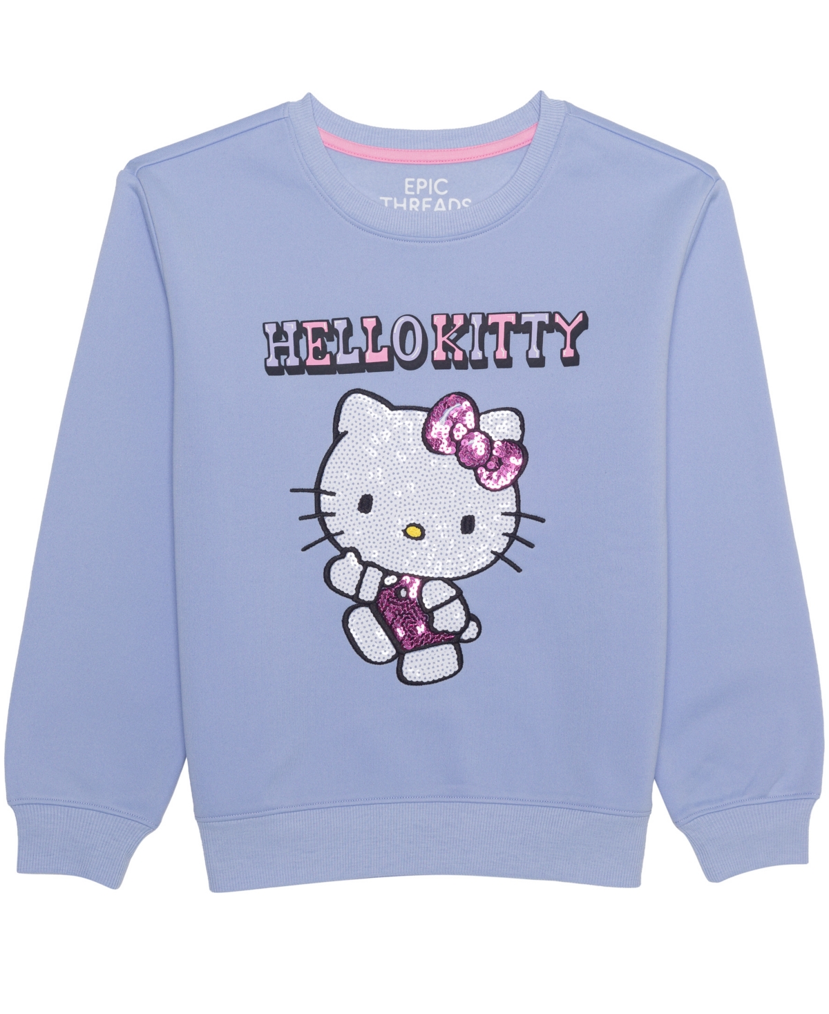 Epic Threads Girls' 7-16 Hello Kitty Graphic Sweatshirt and Joggers, 2-Piece Set
