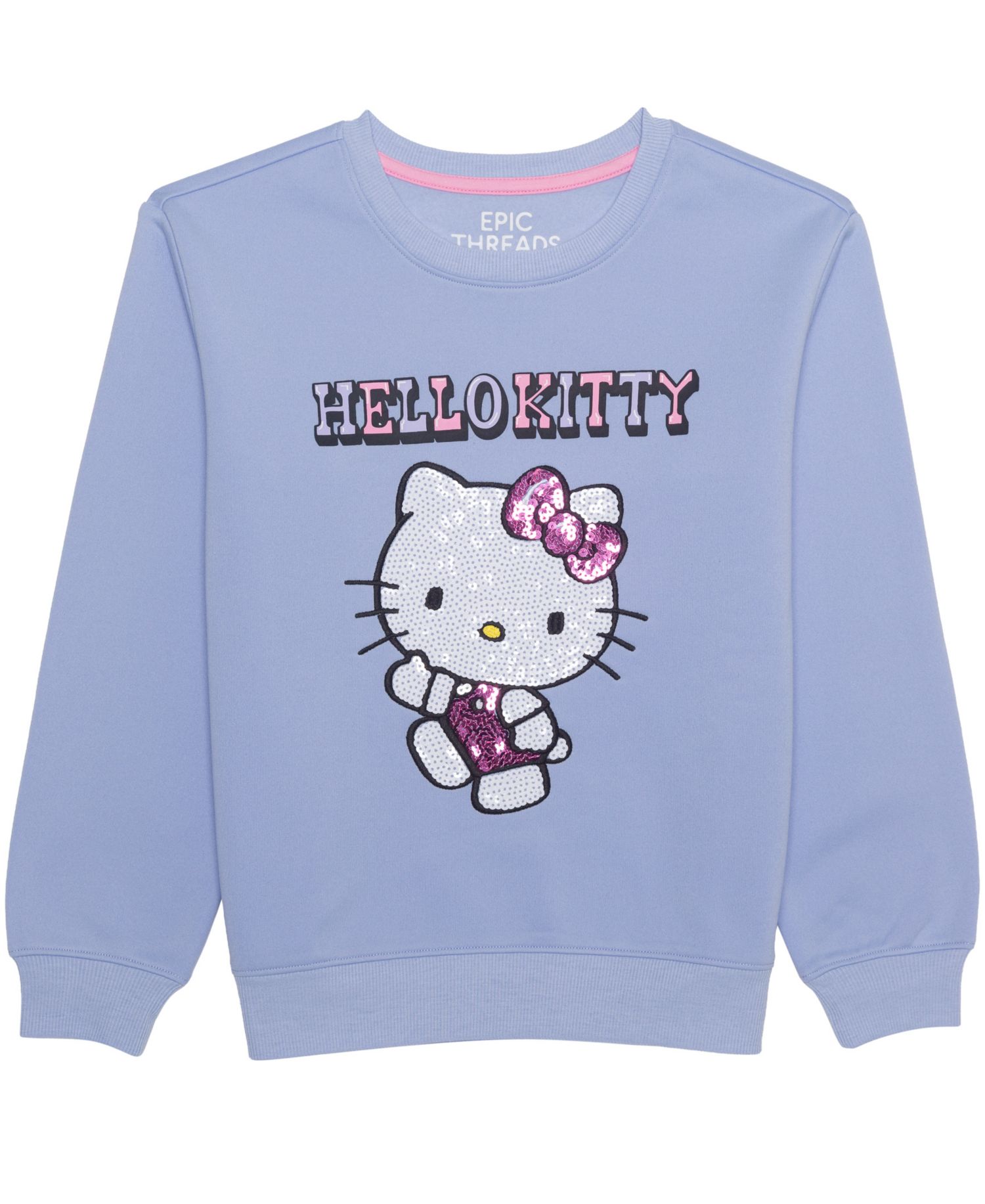 Girls' 7-16 Hello Kitty Graphic Sweatshirt and Joggers, 2-Piece Set