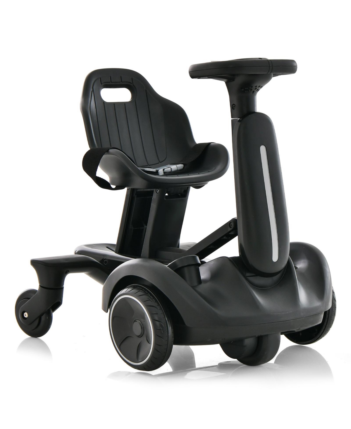 Slickblue Kid's Electric Drift Car 6V with 360° Spin and Adjustable Heights