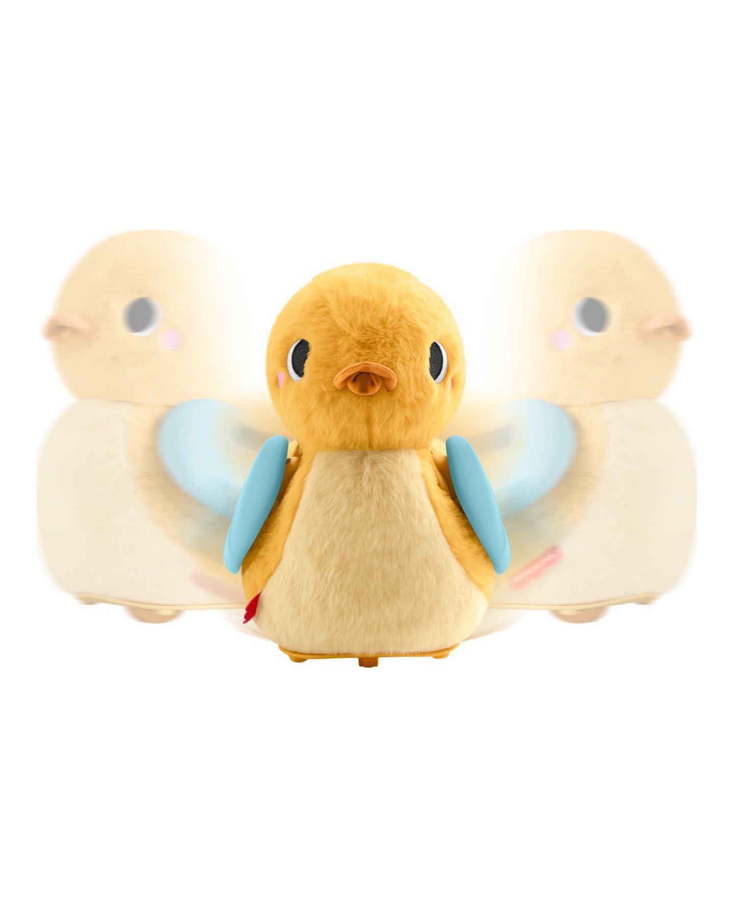 Детская мягкая игрушка Fisher Price 4-in-1 Musical Cuddle and Crawl Duck 8.5" Plush — фото 3