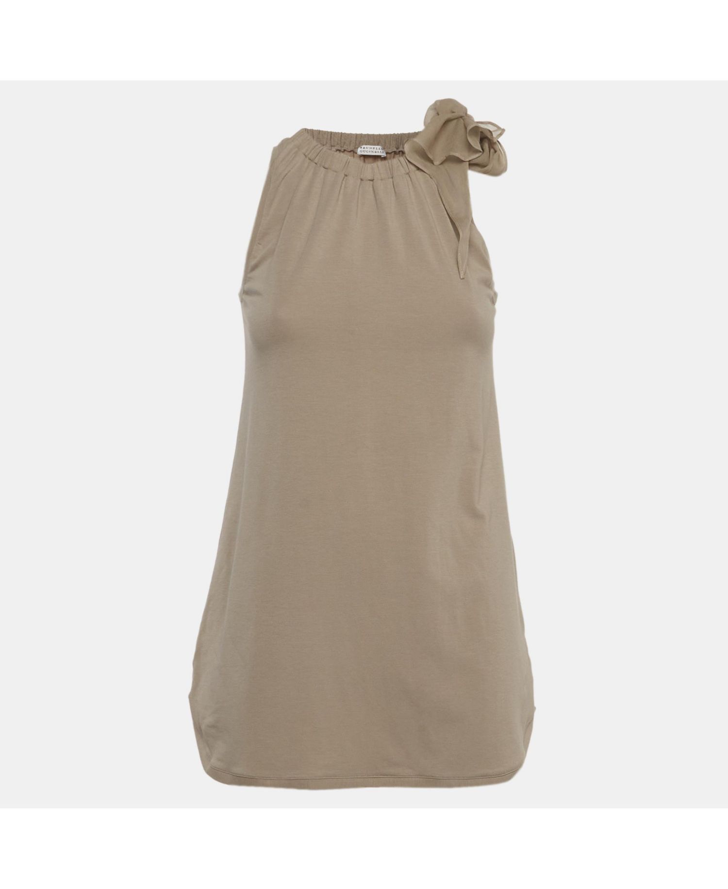 Women's Jersey And Chiffon Trim Tunic