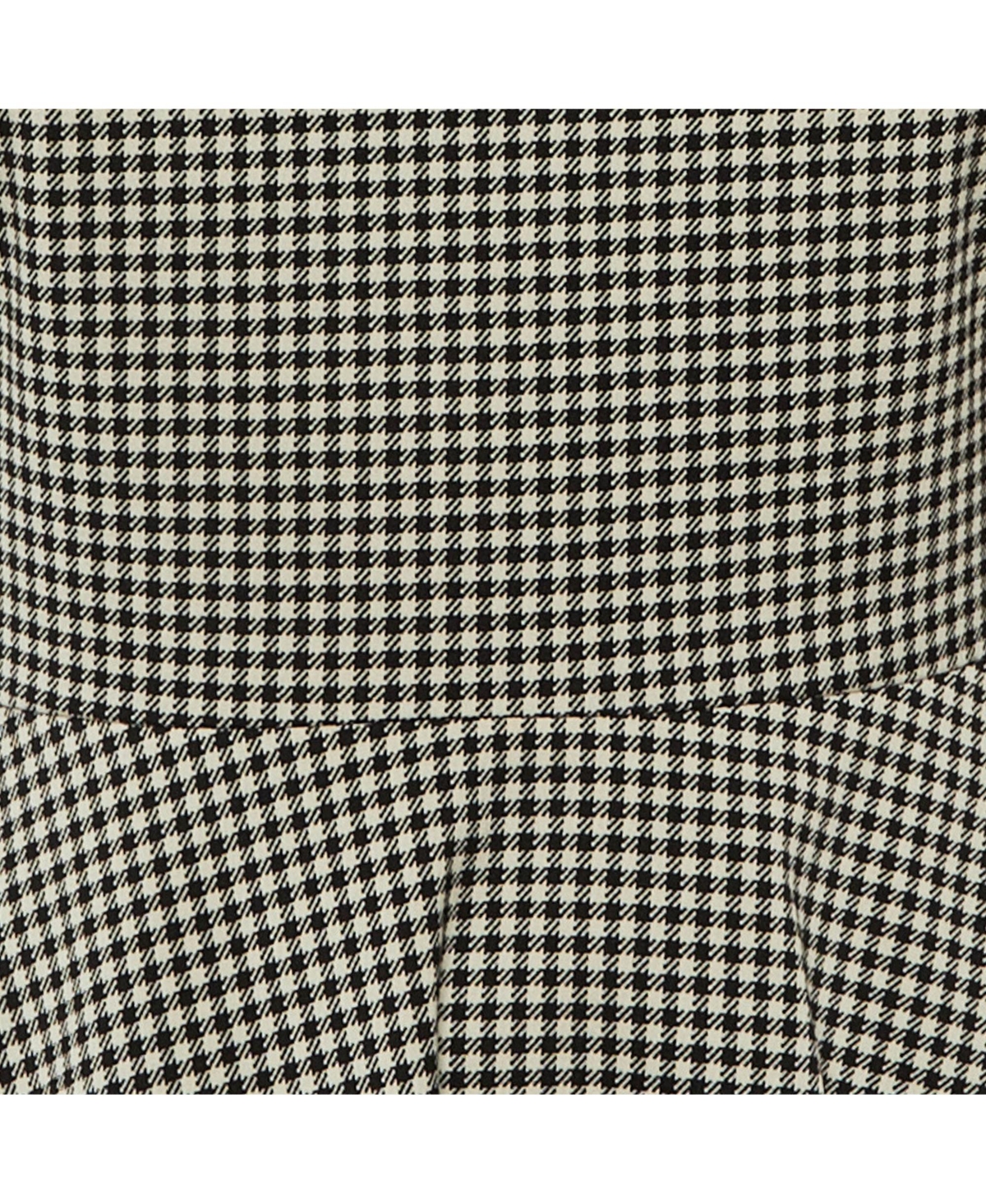 Pre-Owned Stella Mccartney Women's Houndstooth Pattern Cotton Asymmetrical Dress