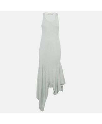 Women's Rib Knit Asymmetric Maxi Dress