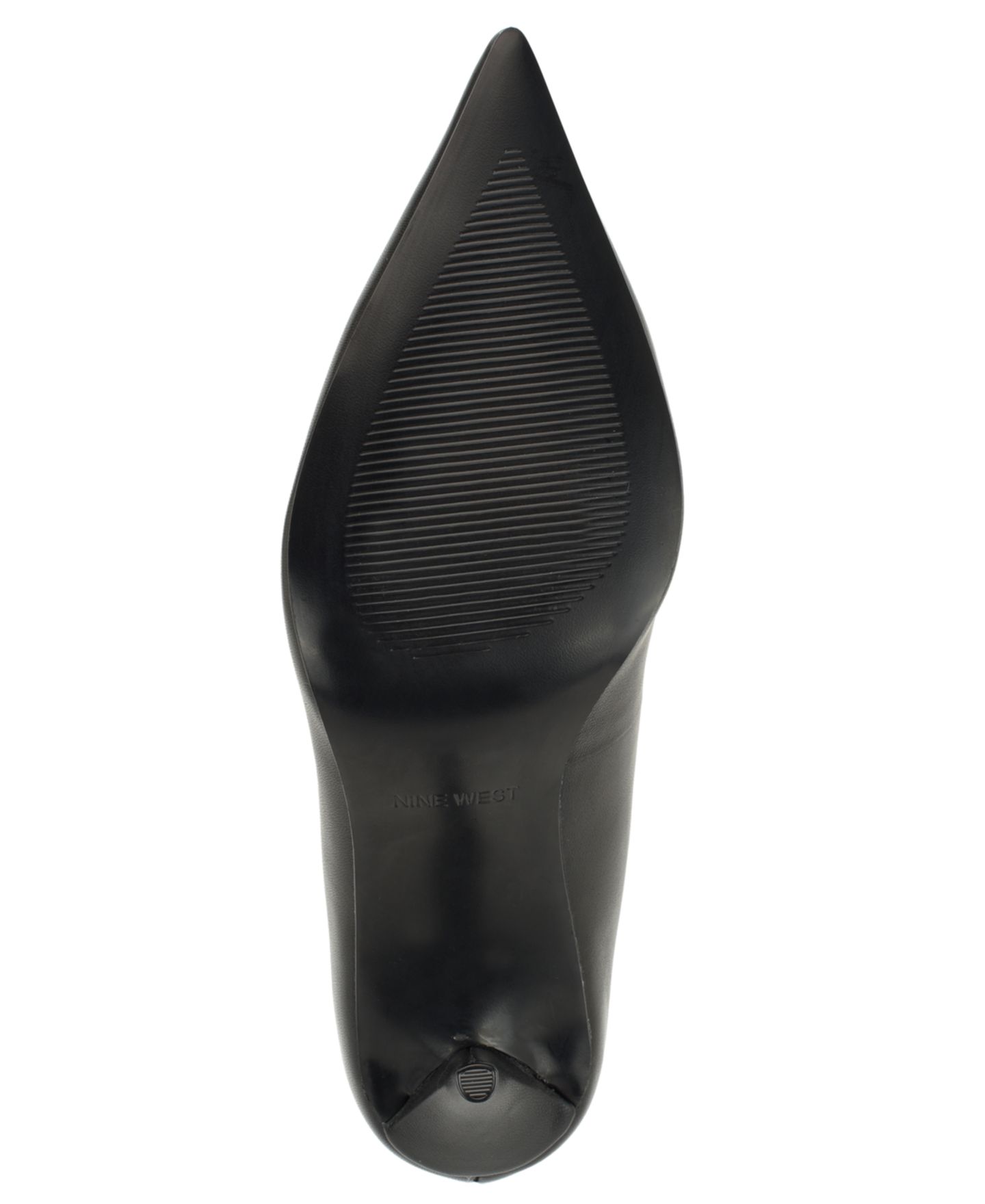Женские туфли Nine West Merran Pointed Toe Stiletto Pumps, цвет: Чёрный кожаный — фото 5