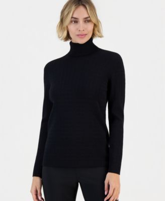 Women's Cable-Knit Turtleneck Sweater