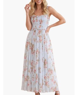 Women's Summer's Rose Chiffon Cami Ankle Gown