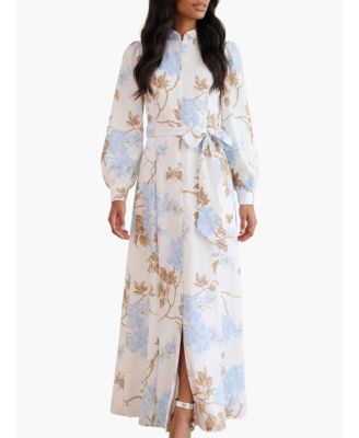 Women's Wisteria Jacquard Shirt Dress