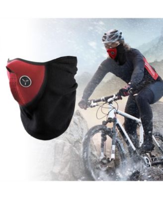 Half Face Mask Breathable Windproof Dustproof Neck Warmer for Bike Motorcycle Racing