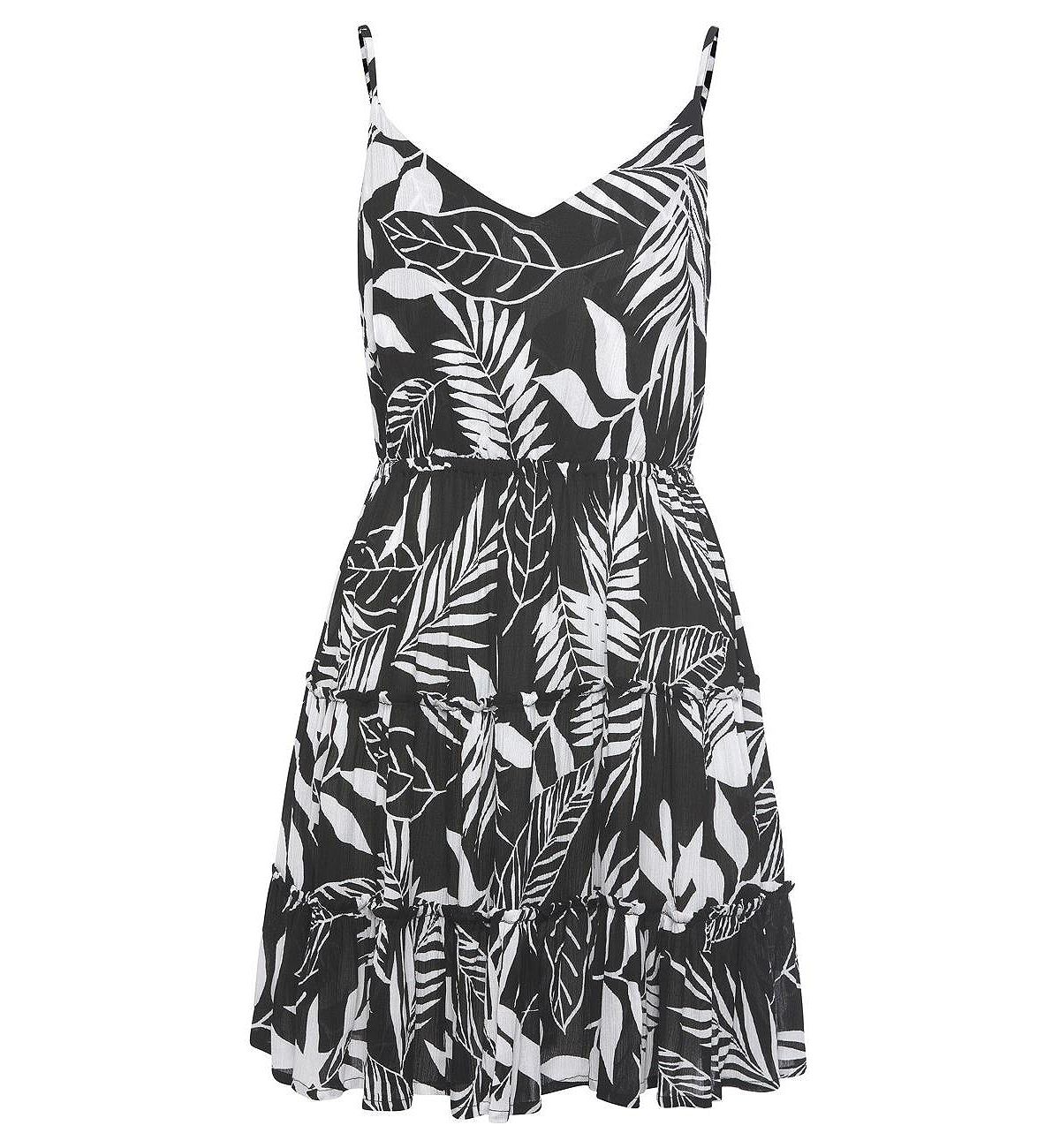 LASCANA Women's Printed Tiered Sundress view 4 — MAYCSS fashion products