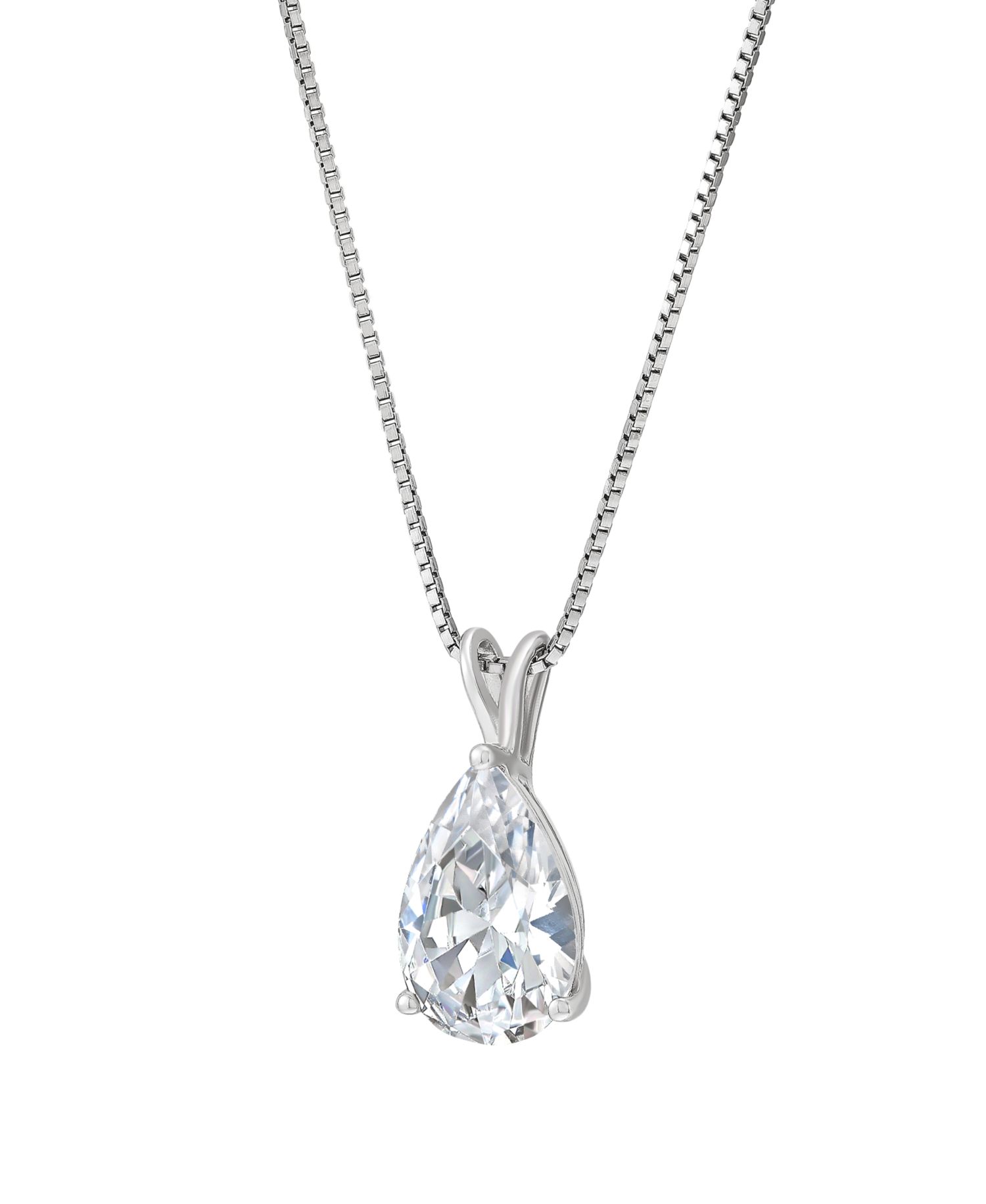 IGI Certified Lab-Grown Diamond Solitaire Pendant Necklace (1 ct. t.w.) in 14k White or Yellow Gold