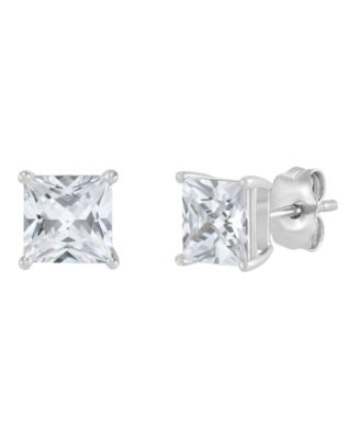 IGI Certified Lab-Grown Diamond Stud Earrings (2 ct. t.w.) in 14k White Gold