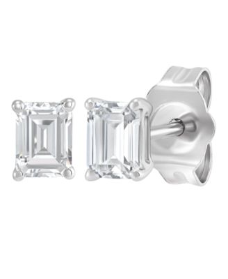 IGI Certified Lab-Grown Diamond Stud Earrings (1/2 ct. t.w.) in 14k White Gold
