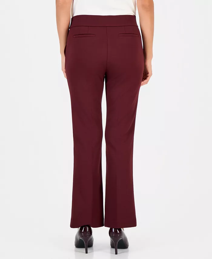 Petite Pull-On Straight-Leg Pants - thumbnail 6