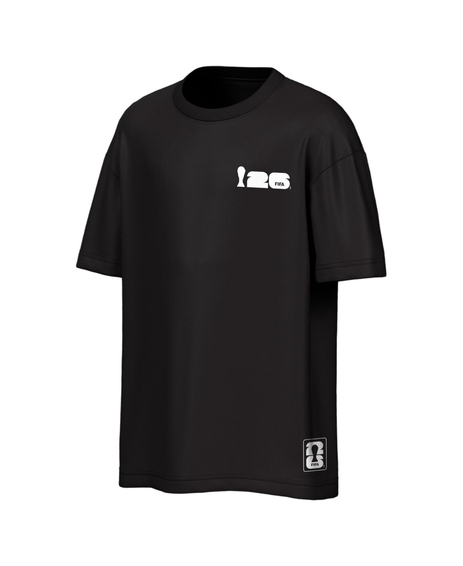 Men's Black Portugal FIFA World Cup 2026 Rally Oversized T-Shirt