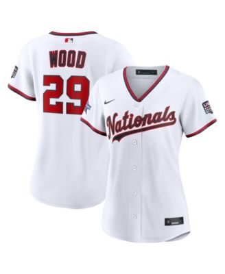 Women's 2026 All-Star Game Washington Nationals James Wood White Replica Jersey