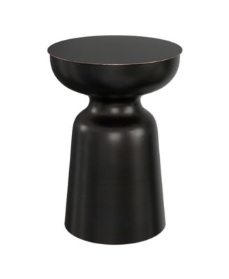 Toby 18" Metal Modern Accent Table