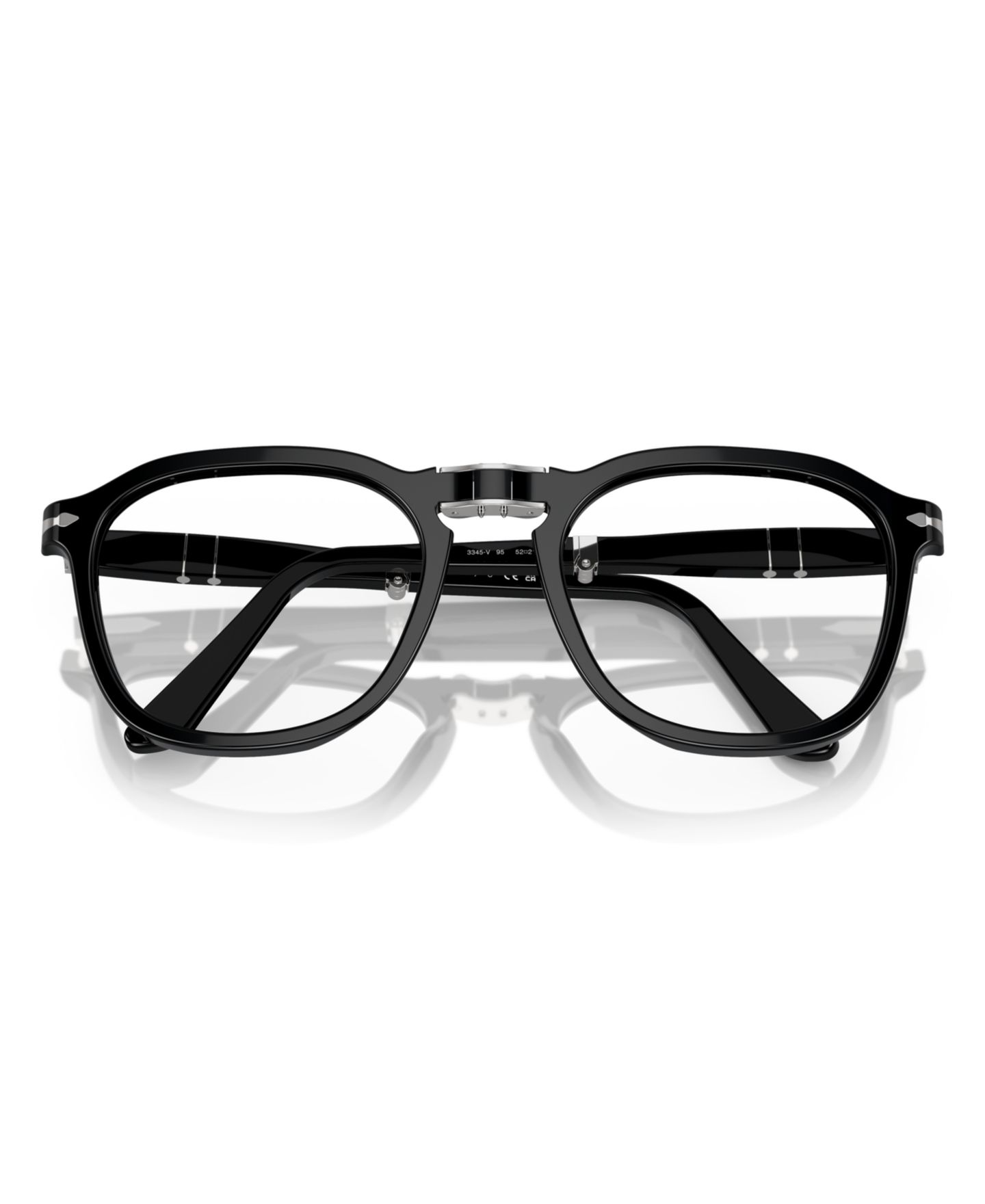 Очки Persol Unisex Rene Eyeglasses, PO3345V, цвет: Чёрный — фото 2