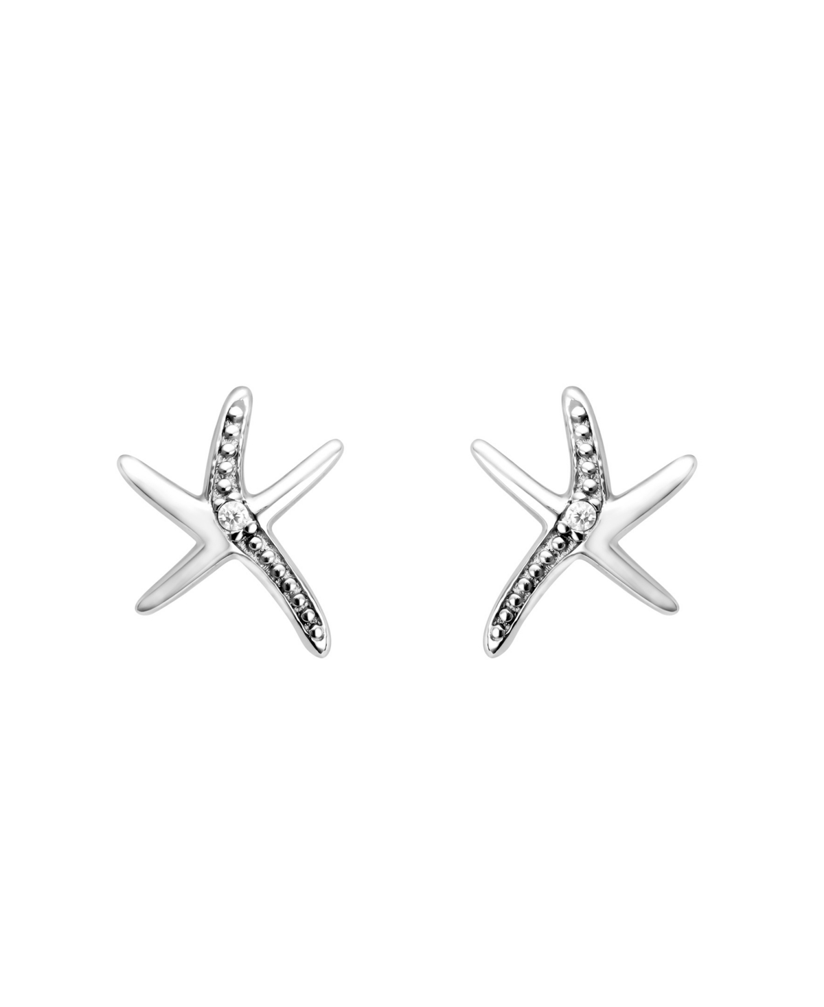 Macy's Cubic Zirconia Starfish Stud Earrings