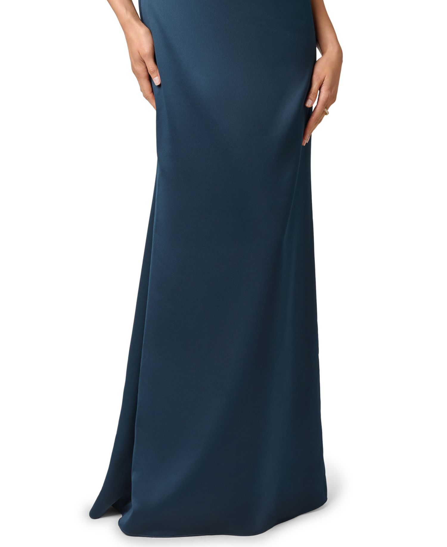 Women's Layered Bodice Gown Dress