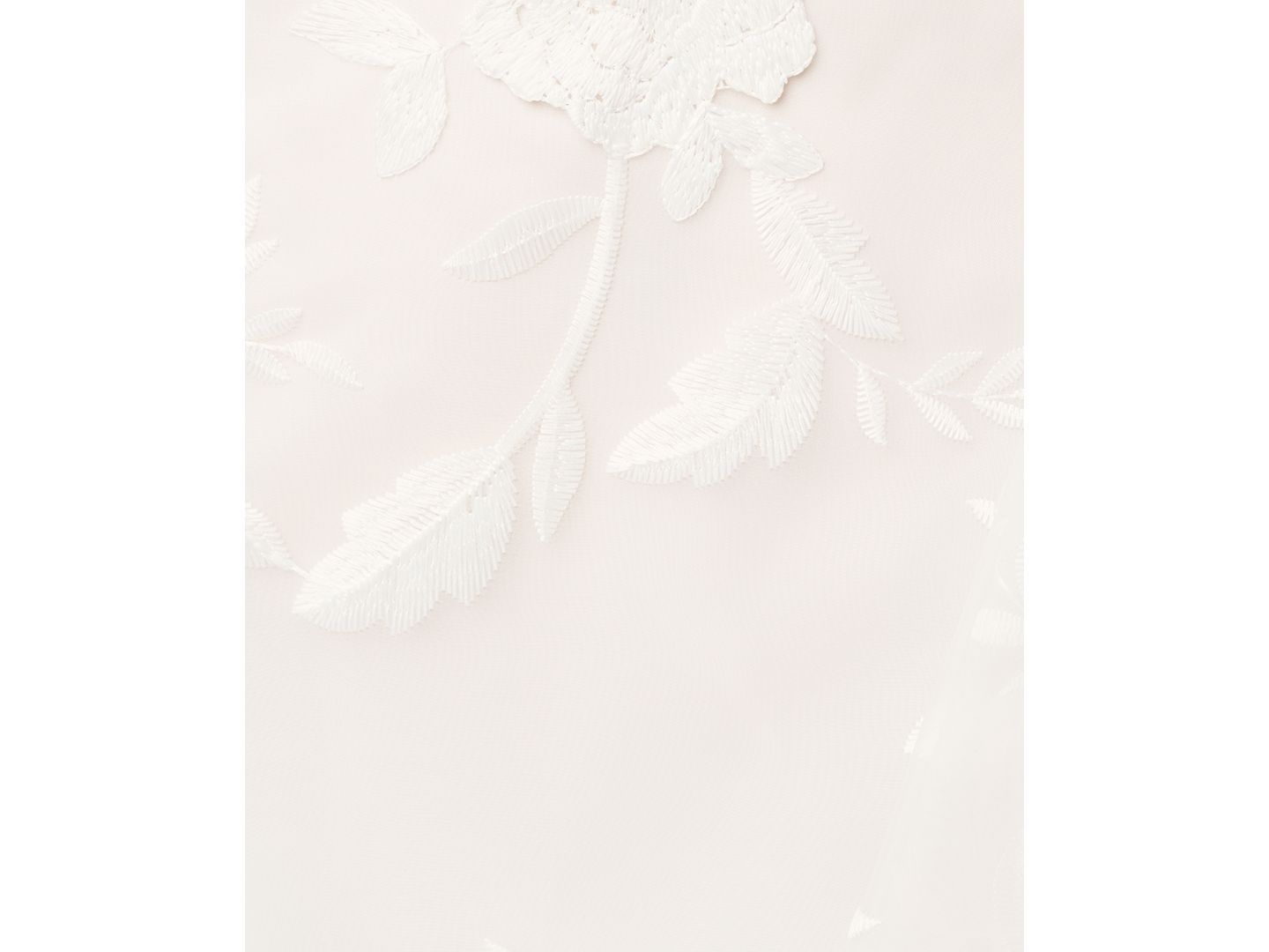 Женское платье Adrianna Papell Embroidered Ruffle Gown, цвет: Слоновая кость — фото 6