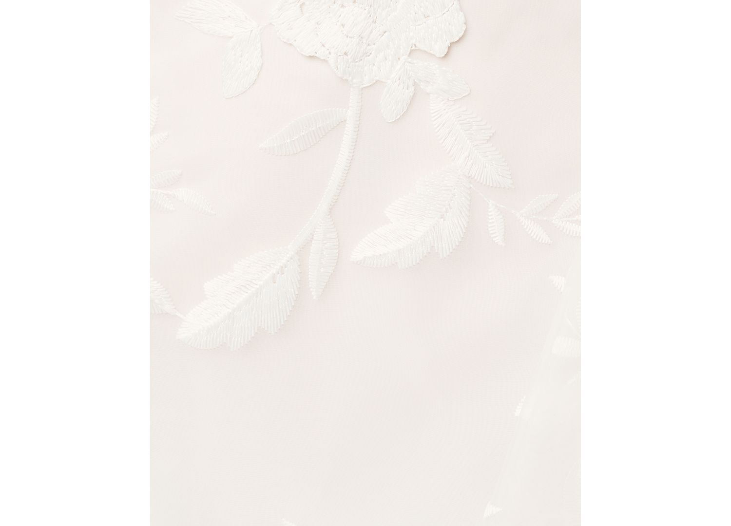 Women's Embroidered Ruffle Gown