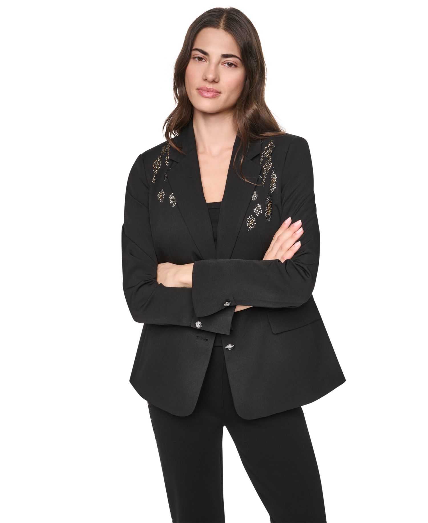 Women's Collared & Two-Button Jacket