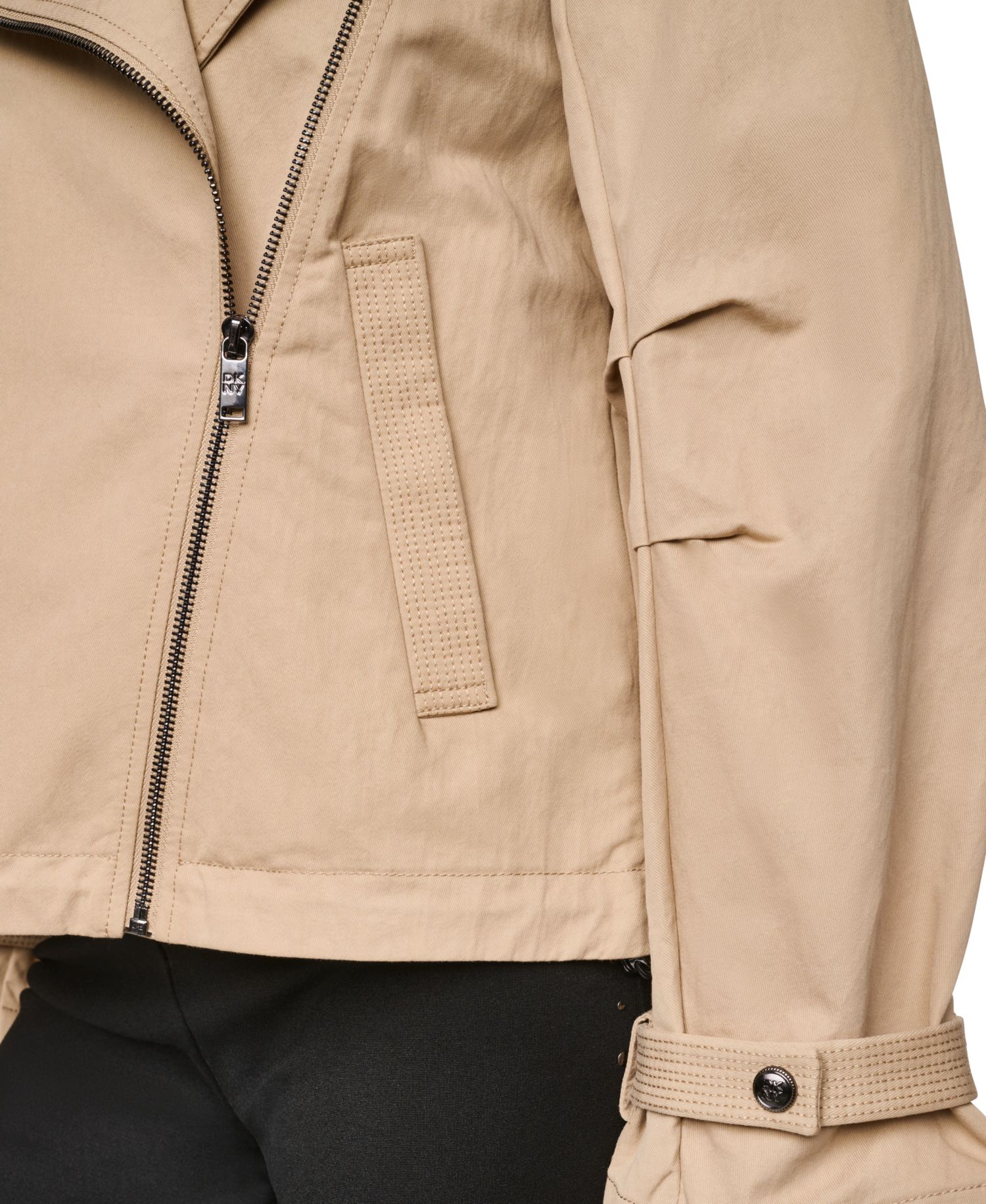 Women's Collared Zip-Front Utility Jacket