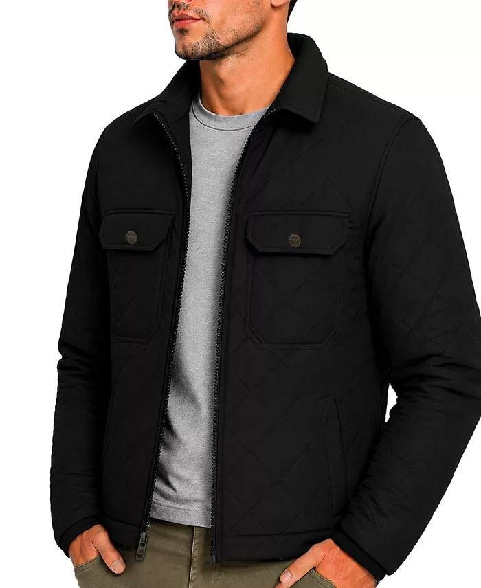 Men's Diamond Quilted Lightweight Jacket