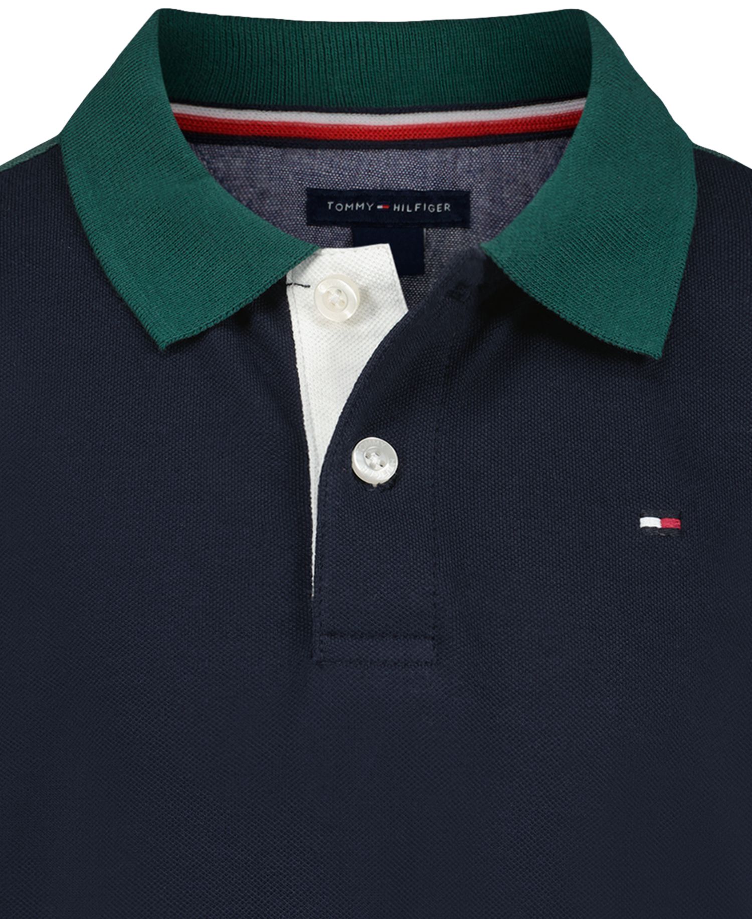 Boys' 2T-7 Color-Blocked Short-Sleeve Polo Shirt