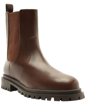 Women's Brandy Mid Block Heel Round Toe Booties