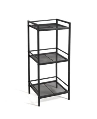 3-Tier Ladder Shelf Organizer – Multifunctional Freestanding Storage Rack for Kitchen, Living Room, Bedroom, Office