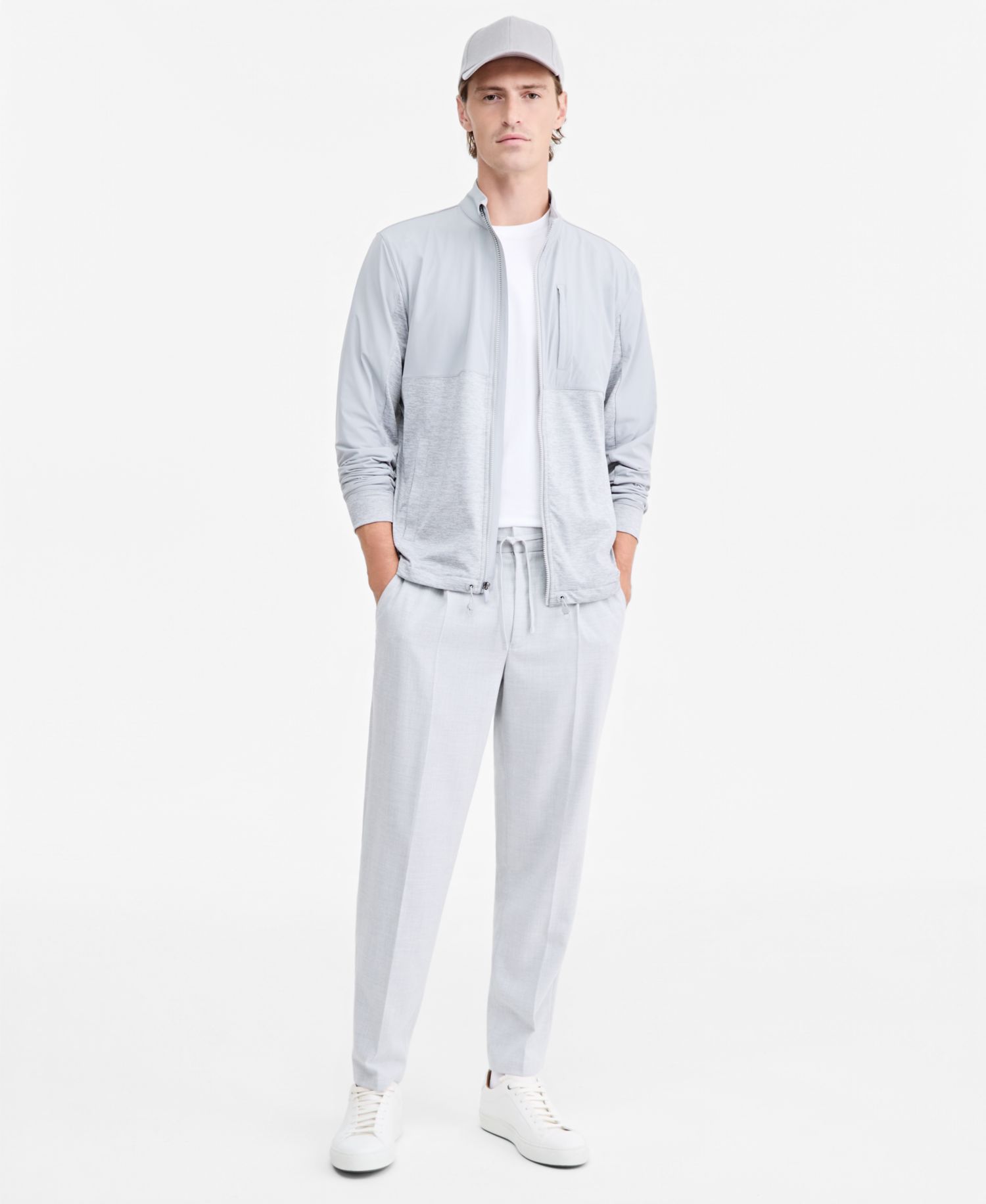 Men's Athluxe Mock-Neck Full-Zip Jacket