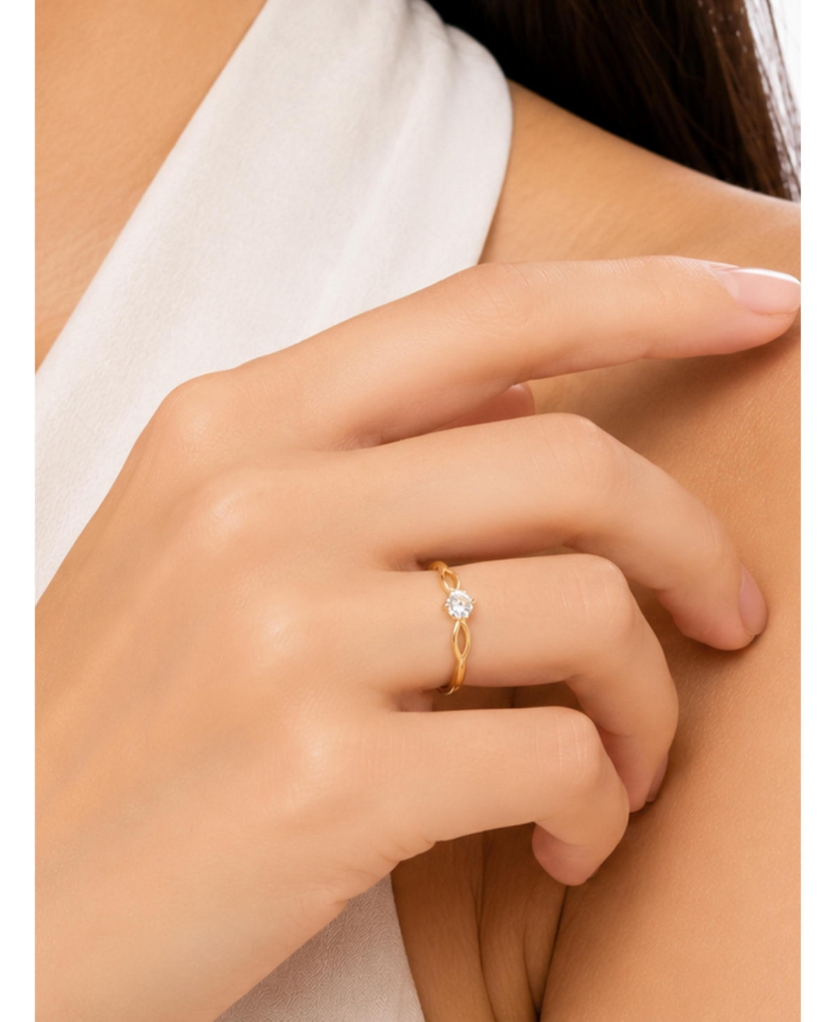 Devata Love Knot Ring 14K Gold
