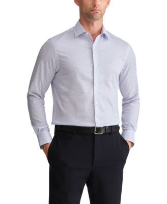 Men's Spread Collar Dress Shirt