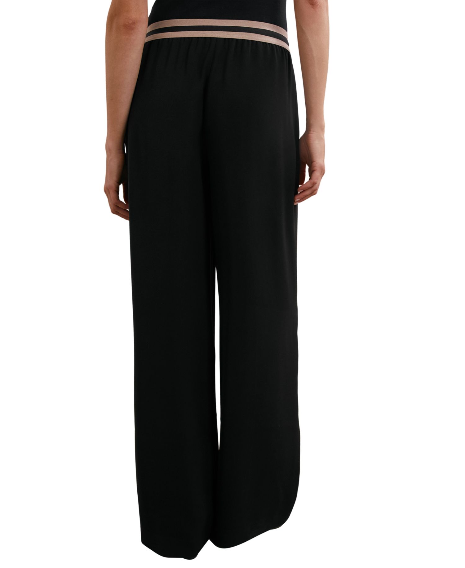 Women's Sonnie Wide-Leg Elasticated-Waistband pants