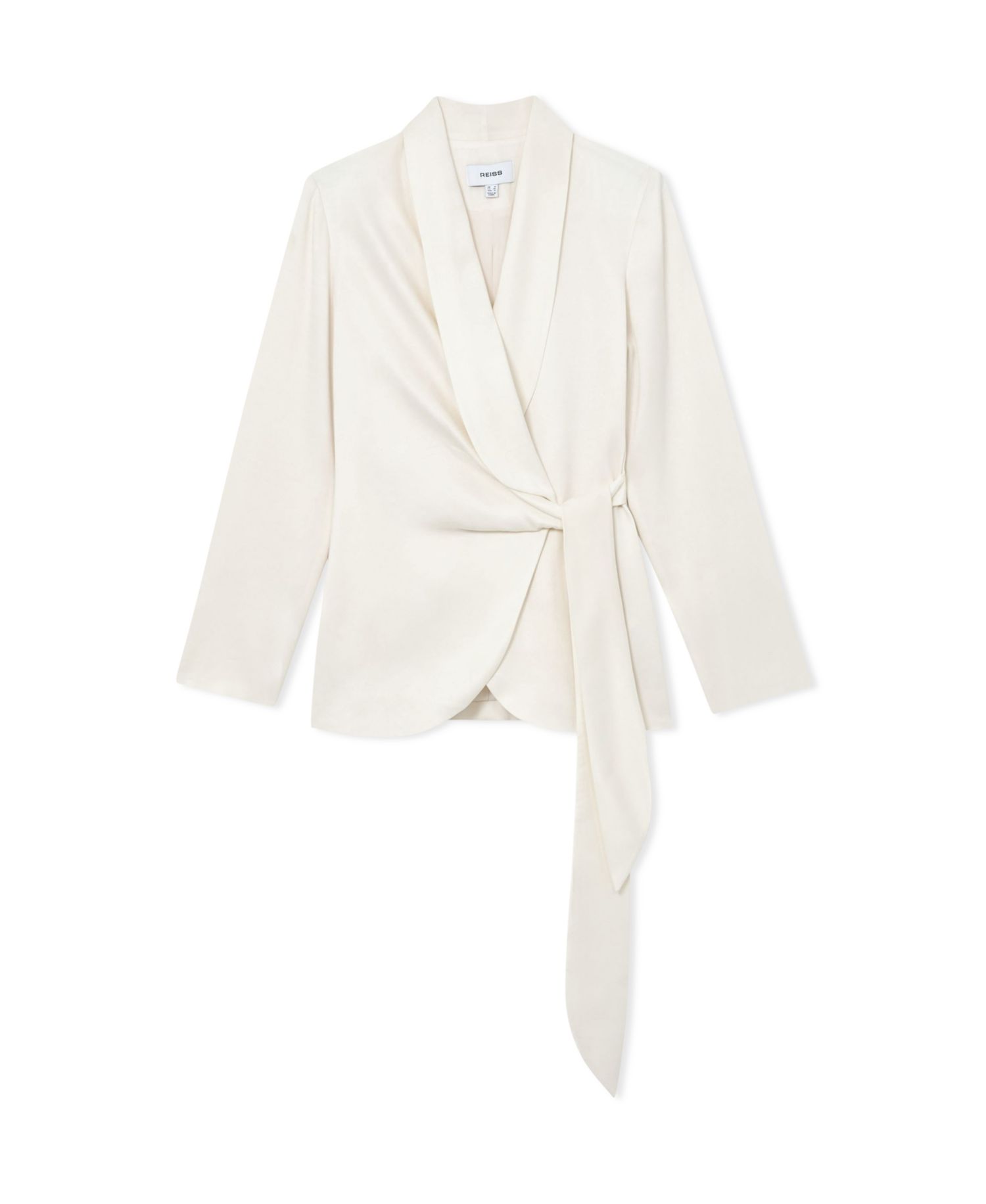 Women's Clover Wrap-Style Shawl-Lapel Blazer