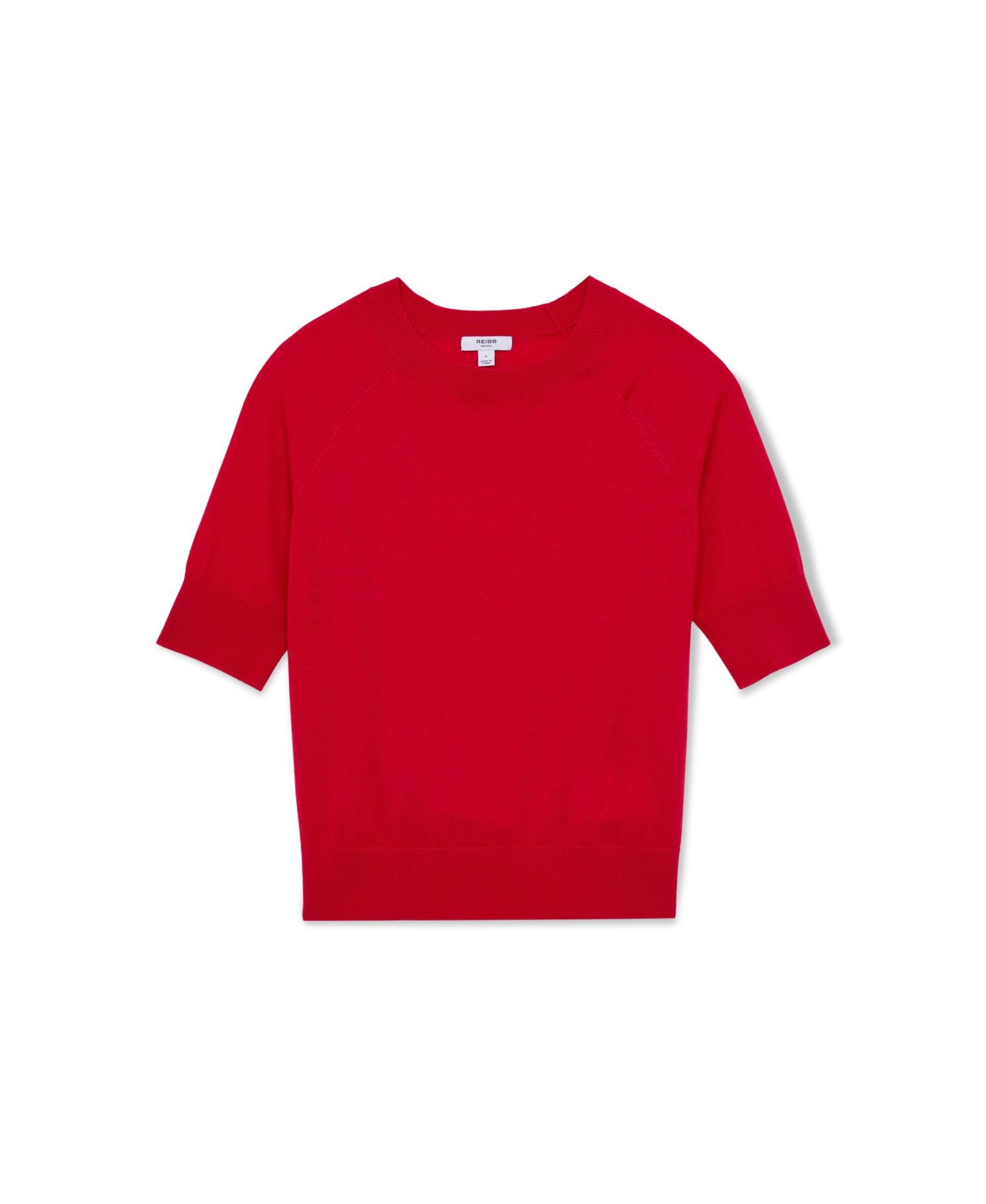 Women's Suzzie Merino Wool Mock-Neck T-Shirt